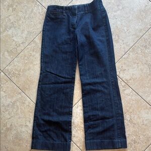 Ann Taylor Dark Blue Flare Jeans